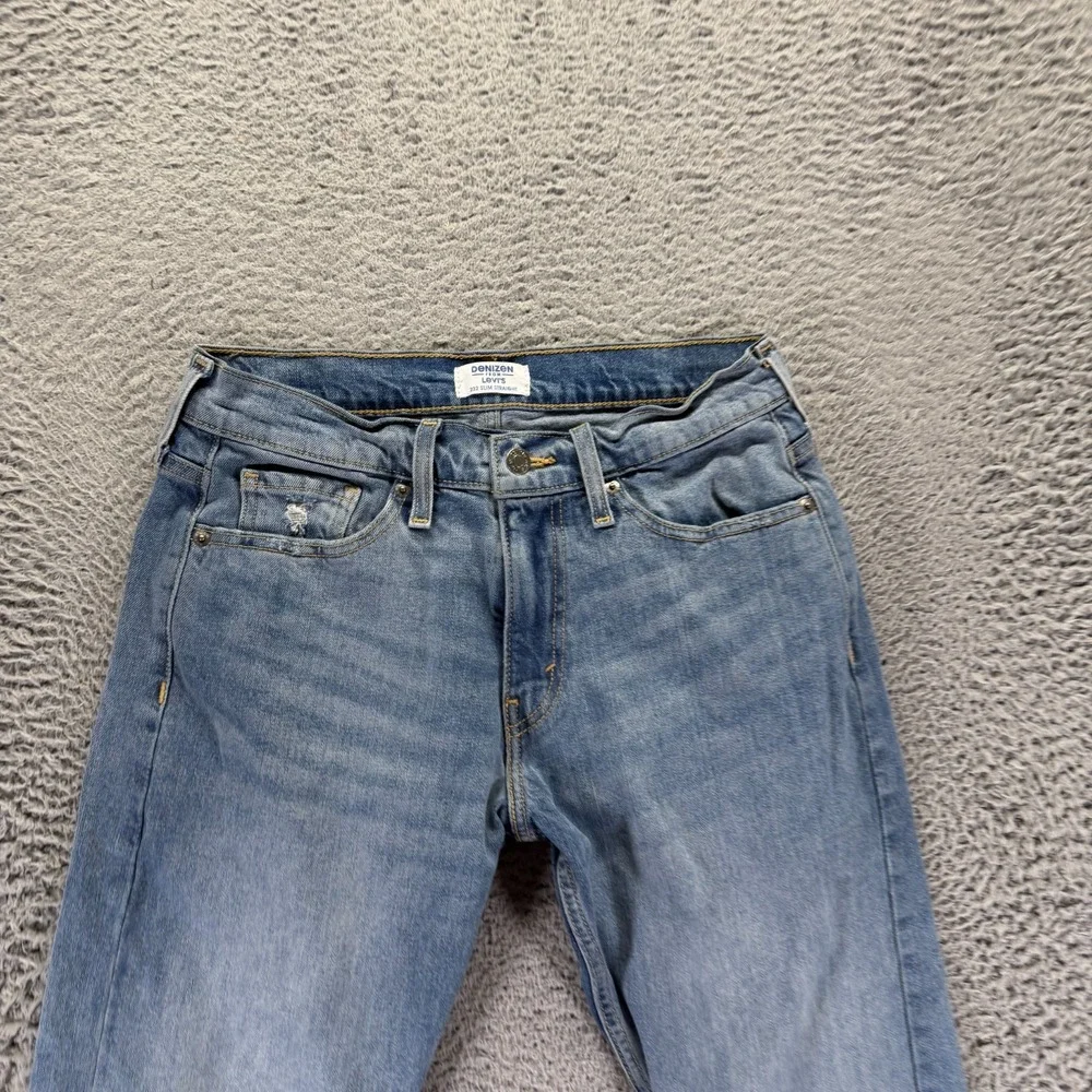 Denizen from Levi's 232 Jeans Mens 30x30 Blue Cotton Denim Straight Slim Stretch
